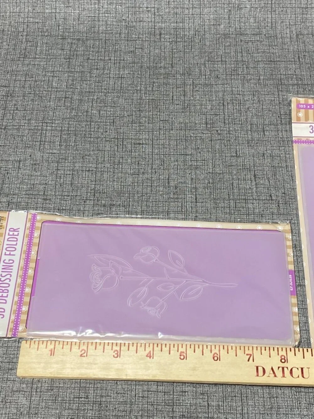 NIP Crafter's Embossing Folders Lot of 5